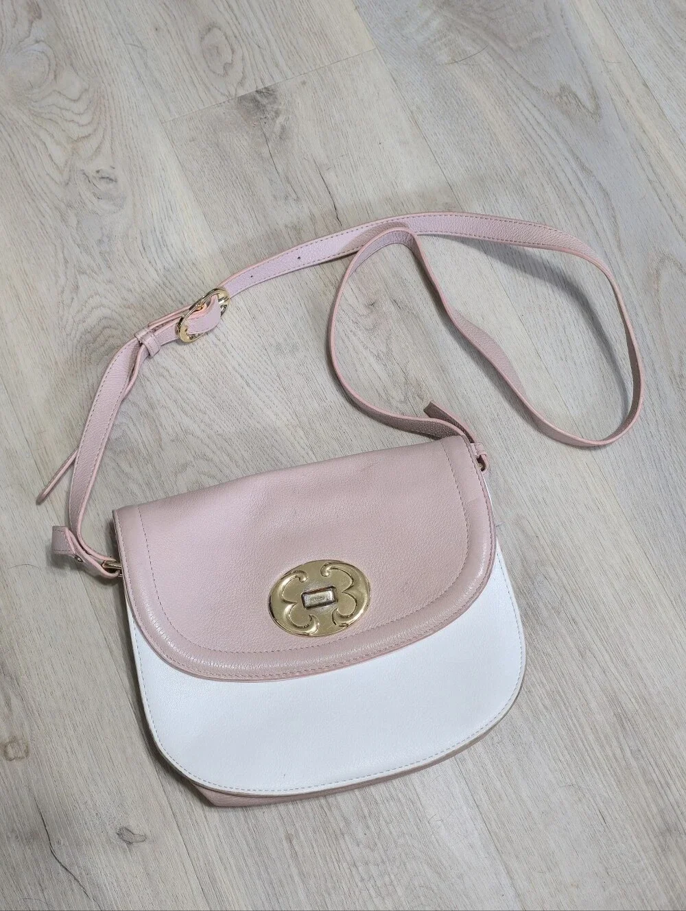 Pink & White Purse